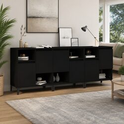 Enhance Your Living Space with Black Sideboard Cabinets