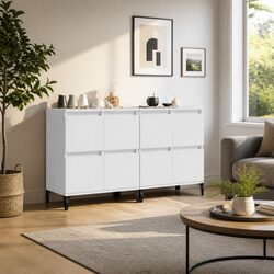 Enhance Your Living Space with White Sideboards 60x35x70 cm