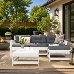 Elevate Your Outdoor Space with 5 Piece Lounge Set