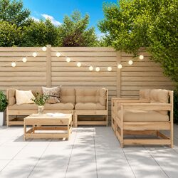 Upgrade Your Outdoor Space with This 6 Piece Lounge Set