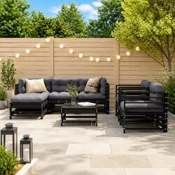 Elevate Your Outdoor Space with This 7 Piece Lounge Set
