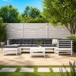 Transform Your Outdoor Space with This 8-Piece Lounge Set