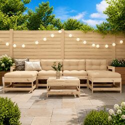 Enhance Your Outdoor Space with This 7 Piece Lounge Set