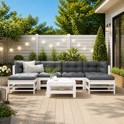 Enhance Your Outdoor Space with a 7-Piece Lounge Set