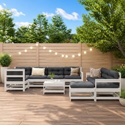 Elevate Your Outdoor Space with 10 Piece Lounge Set