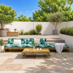 Outdoor Lounge Set for a Cozy Garden Experience