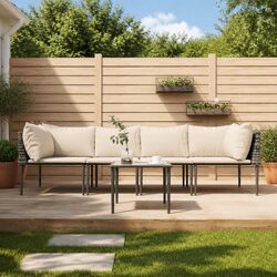 Enhance Your Outdoor Space with a 5 Piece Lounge Set