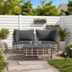 Enhance Your Outdoor Space with 3 Piece Lounge Set