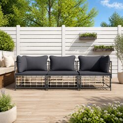 Enhance Your Outdoor Space with this 3 Piece Lounge Set