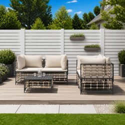 Enhance Your Outdoor Experience with This Garden Lounge Set