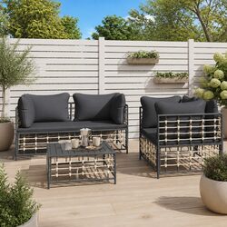 Elevate Your Outdoor Space with This 5-Piece Lounge Set