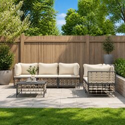 Enhance Your Outdoor Space with a 6 Piece Lounge Set