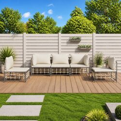 Enhance Your Outdoor Space with a 5 Piece Lounge Set