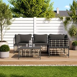 Enhance Your Outdoor Space with This 5-Piece Lounge Set