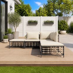 Elevate Your Outdoor Space with a 5 Piece Lounge Set