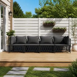 Enhance Your Outdoor Space with a 4 Piece Lounge Set