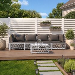 Elevate Your Outdoor Space with This 5-Piece Lounge Set