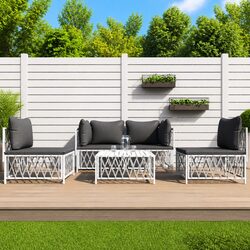 Enhance Your Outdoor Space with a 5-Piece Lounge Set