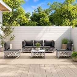 Enhance Your Outdoor Space with Our 6 Piece Lounge Set