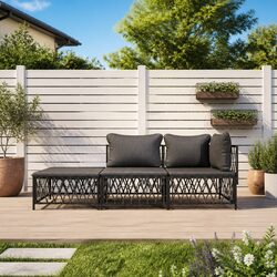 Enhance Your Outdoor Space with a 3-Piece Lounge Set