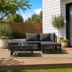 Enhance Your Outdoor Space with a 5-Piece Lounge Set