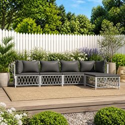Enhance Your Outdoor Living with This 5-Piece Lounge Set