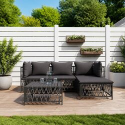 Enhance Your Outdoor Space with a 5-Piece Lounge Set