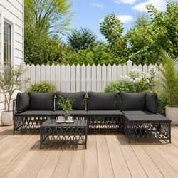 Transform Your Outdoor Space with a 6-Piece Lounge Set