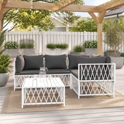 Elevate Your Outdoor Space with a 5-Piece Lounge Set