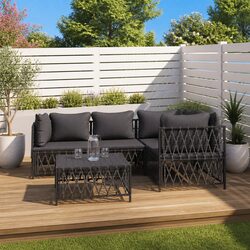 Enhance Your Outdoor Space with a 5 Piece Lounge Set