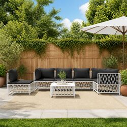 Enhance Your Outdoor Space with 7 Piece Lounge Set
