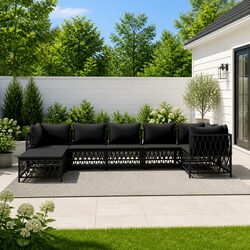 Elevate Your Outdoor Space with a 7 Piece Lounge Set