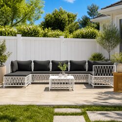 Enhance Your Outdoor Living with an 8-Piece Lounge Set