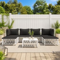 Enhance Your Outdoor Space with 7 Piece Garden Lounge Set