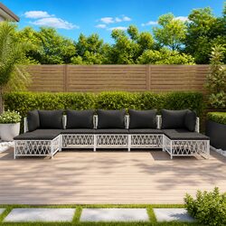 Enhance Your Outdoor Space with a 7 Piece Garden Lounge Set