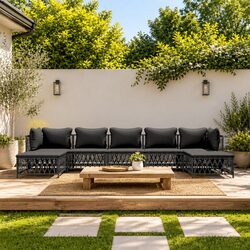 Enhance Your Outdoor Space with a 7 Piece Lounge Set