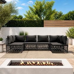 Enhance Your Outdoor Space with a 6-Piece Lounge Set