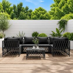 Enhance Your Outdoor Space with This 7-Piece Lounge Set
