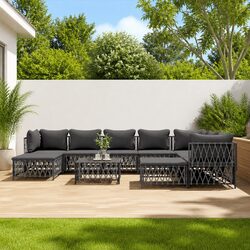 Transform Your Outdoor Space with a 10-Piece Lounge Set