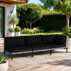 Transform Your Outdoor Space with This 3-Piece Lounge Set