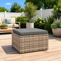 Elevate Your Outdoor Relaxation with a Versatile Footrest Ottoman