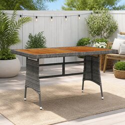 Transform Your Outdoor Space with a Grey Dining Table