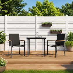 Enhance Your Patio with This 3-Piece Dining Set