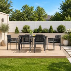 Enhance Your Outdoor Space with a 7 Piece Dining Set