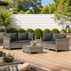 Enhance Your Outdoor Space with a 5 Piece Garden Lounge Set