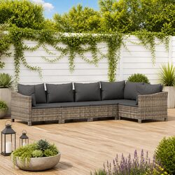 Enhance Your Outdoor Space with a 5-Piece Garden Lounge Set