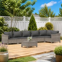 Elevate Your Outdoor Space with 7 Piece Lounge Set