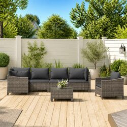 Transform Your Outdoor Space with 7 Piece Garden Lounge Set