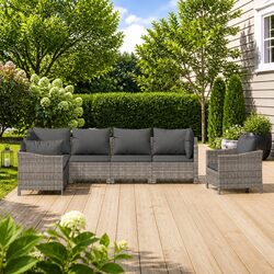 Enhance Your Outdoor Space with a 7 Piece Lounge Set