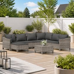 Enhance Your Outdoor Space with an 8 Piece Lounge Set
